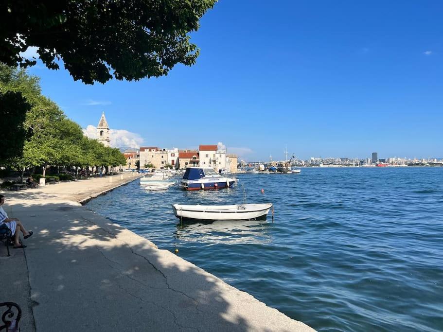 Apartment Kalliope, 200M Sea Kastela Bagian luar foto
